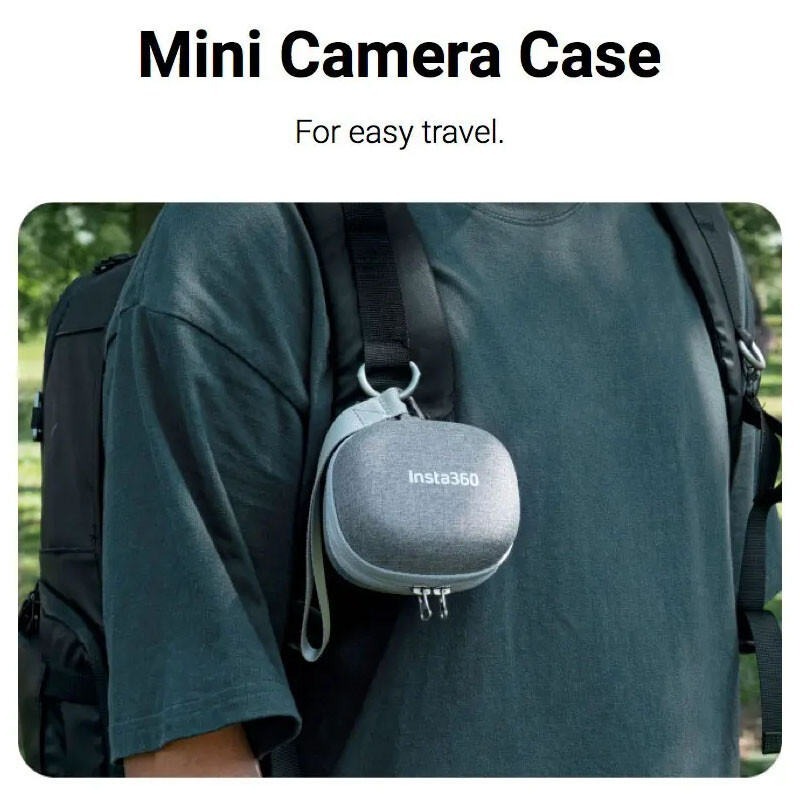 【ร้านไทย】Original Insta360 Ace/Ace/Ace Pro 2/GO3/GO 3S Mini Carry Case กระเป๋าถือ Harshell กระเป๋าสําหรับ Insta360 Ace Pro 2/ Ace GO 3S Original อุปกรณ์เสริม