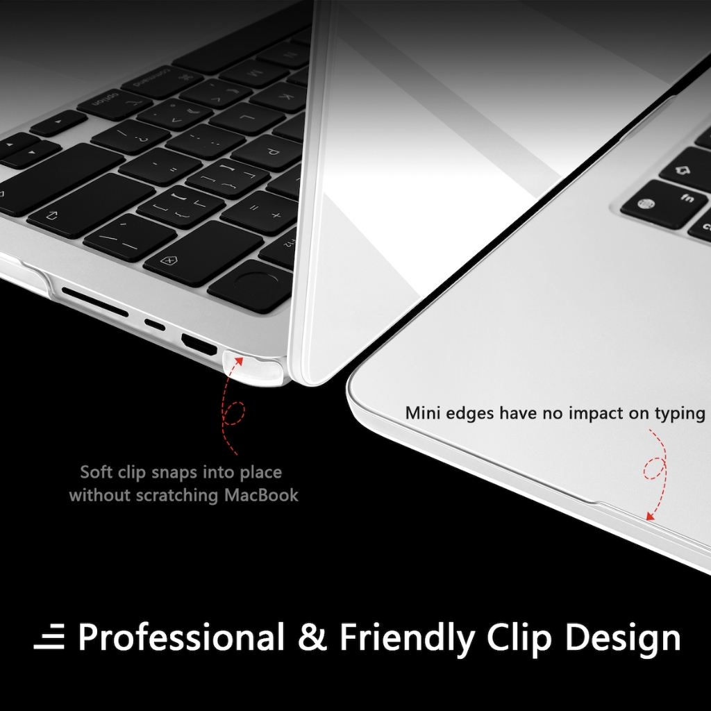 คริสตัล Ultra สําหรับ MacBook 2025 M4 M3 M2 น้ําหนักเบากรณี A3240 A3113 A2681 Pro 13 14 15 16 A3112 A3403 A3401 A3114 A2941 A2918 A3241 A3241 แล็ปท็อป A2337 A2338