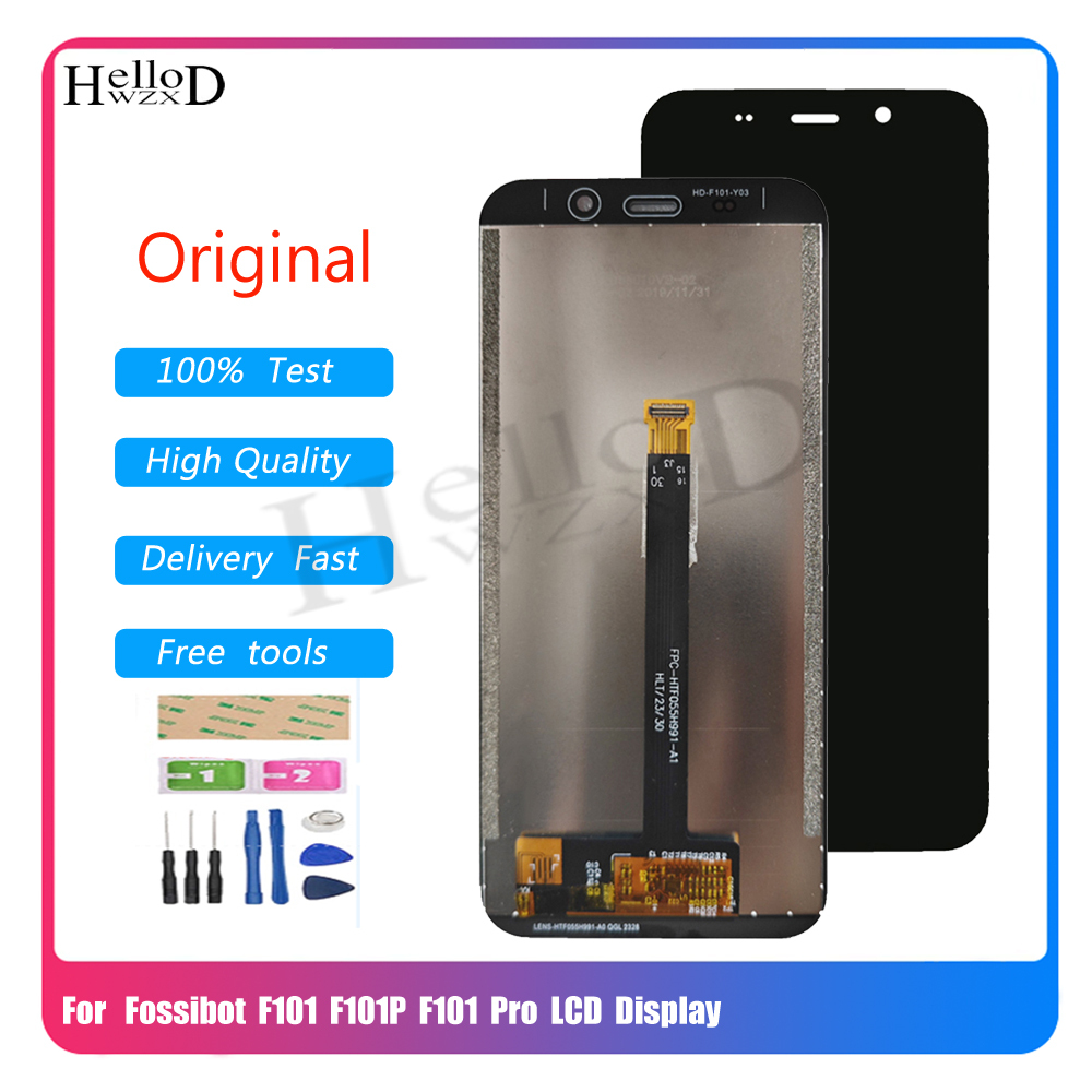 ใหม่สําหรับ Fossibot F101 F101P F101 Pro F102 F106 หน้าจอสัมผัส + จอแสดงผล LCD เปลี่ยน