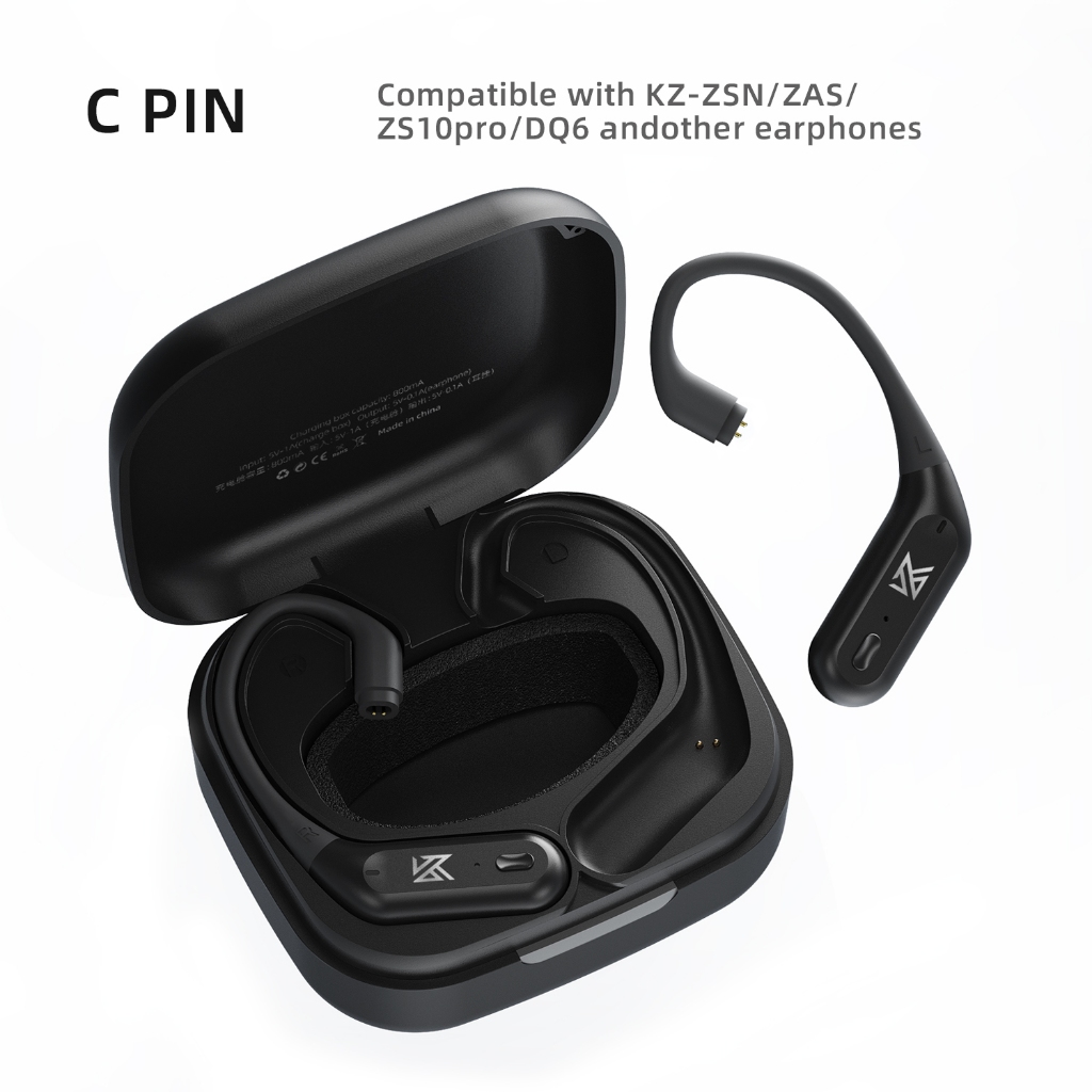 Kz-az09 Pro ชุดหูฟังบลูทูธหูตะขอ5.2ไร้สาย Qualcomm บลูทูธโมดูล0.78/0.75อินเตอร์เฟซ appliques