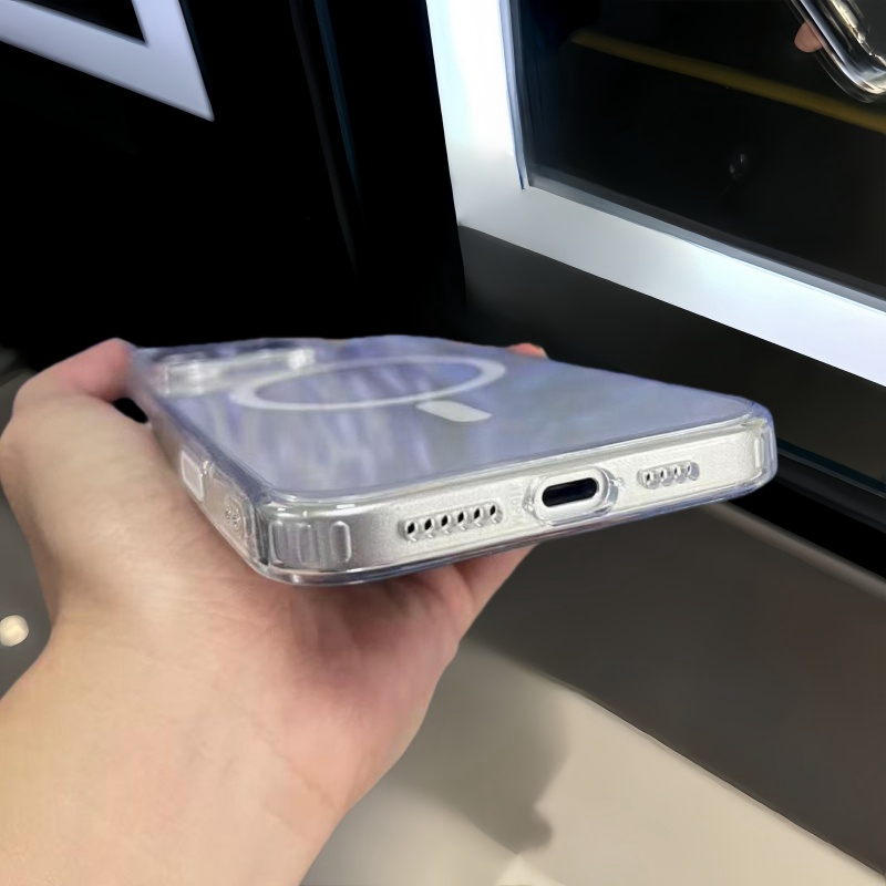【High quality/hight transparency/Transparent acrylic hard case】เคส compatible for iphone 16 pro max case