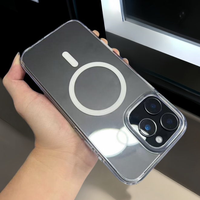 【High quality/hight transparency/Transparent acrylic hard case】เคส compatible for iphone 16 pro max case