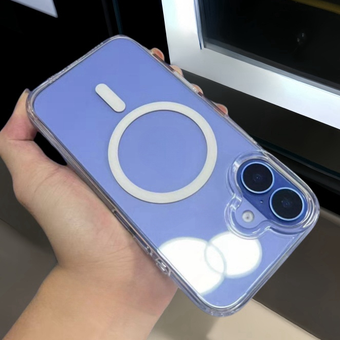 【High quality/hight transparency/Transparent acrylic hard case】เคส compatible for iphone 16 pro max case