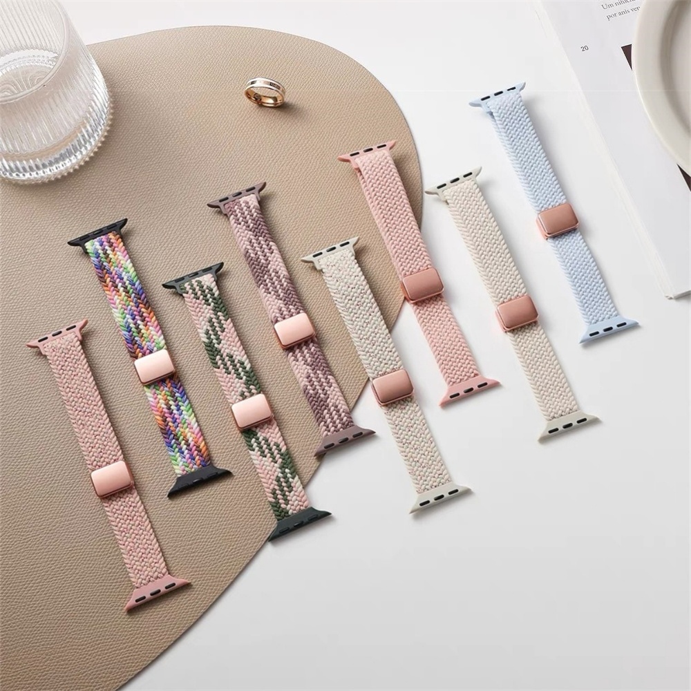 Slim Magnetic buckle สายไนลอนสําหรับ Apple Watch รูปที่ 2