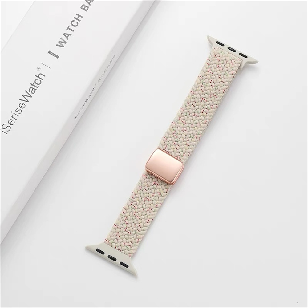 Slim Magnetic buckle สายไนลอนสําหรับ Apple Watch รูปที่ 8