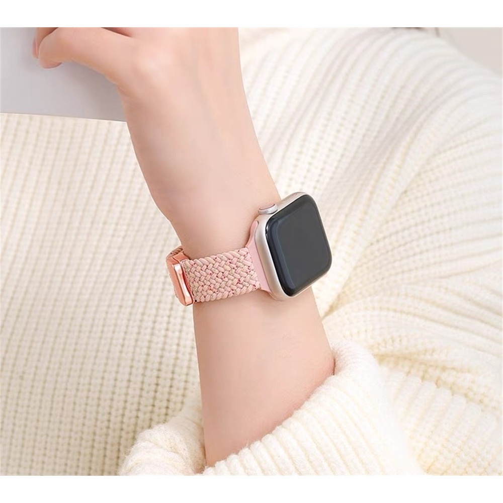 Slim Magnetic buckle สายไนลอนสําหรับ Apple Watch รูปที่ 4