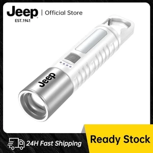 Jeep SD011 ไฟฉาย LED สว่างมาก ไฟฉาย2in1 ชาร์จไฟได้ ไฟฉายอเนกประสงค์ สําหรับกลางแจ้ง