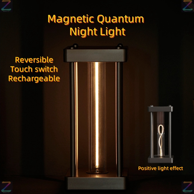 ไฟ LED Quantum Night Light สายไฟแม่เหล็กพลิกได้แสงของขวัญสร้างสรรค์