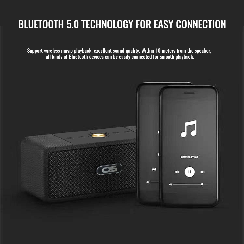 Oscrop S536 ลำโพงพกพา ลำโพง Bluetooth Speaker ลำโพงบลูทูธ ลําโพงคอม