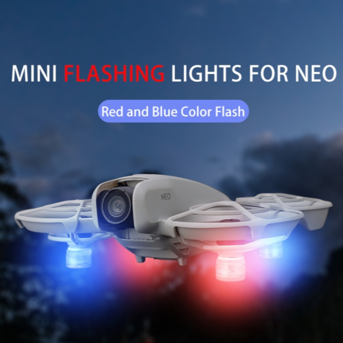 สําหรับ DJI FLIP/NEO โดรนไฟกระพริบ LED นําทางกลางคืนไฟเตือนสัญญาณอุปกรณ์เสริมแฟลชขนาดเล็ก