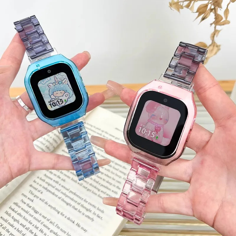 For Xiaomi Smart Kids Watch กรณี เสี่ยวหมี่ สมาร์ทเด็กนาฬิกากรณีไล่โทนสีเปลือกป้องกัน Xiaomi Smart Kids Watch เคส