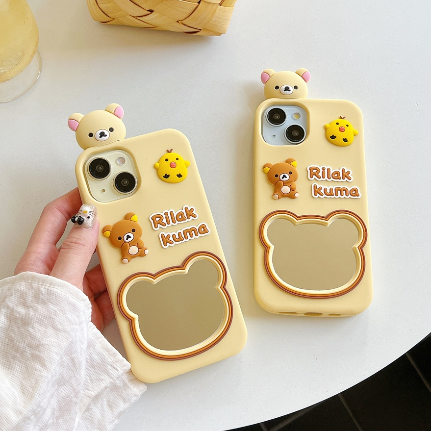 สําหรับiphone Case 16 Pro Max 15 Pro Max 14 Pro Max 13 Pro Max 12 Pro Max 3Dสเตอริโอซิลิโคนนุ่มกรณี