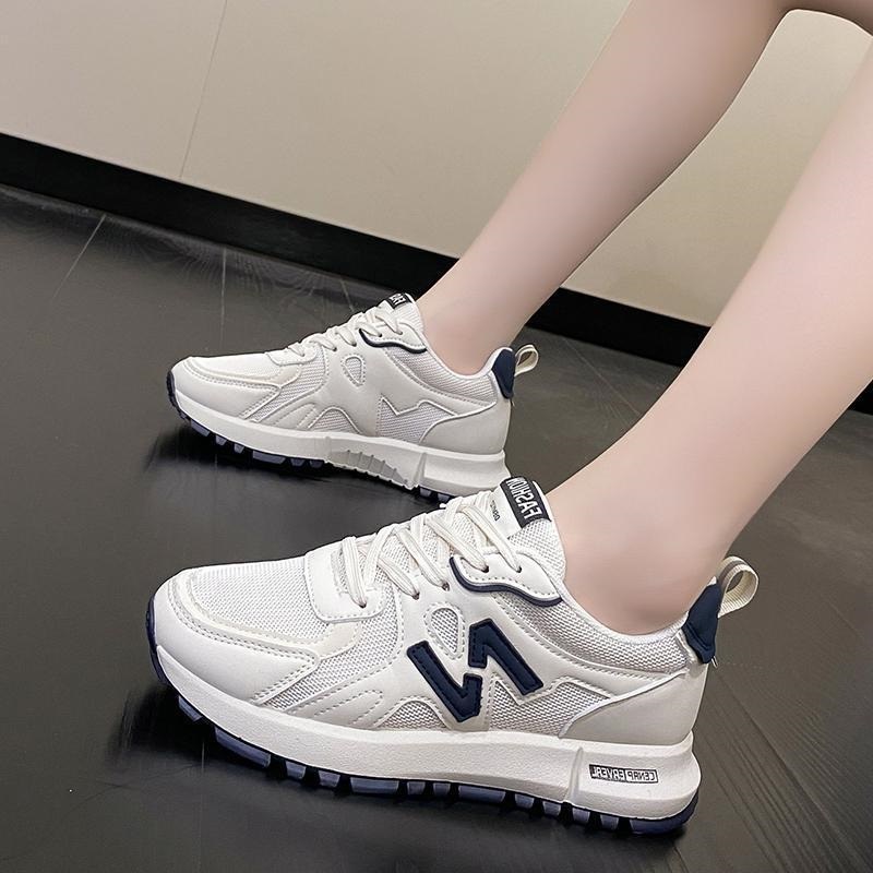 <48 ชั่วโมง การจัดส่ง> รองเท้าผ้าใบผู้หญิง ฤดูใบไม้ผลิใหม่สไตล์ Super Hot All-Match Anti-slip Casual รองเท้าผู้หญิง Soft Sole น้ําหนักเบาวิ่งรองเท้าสีขาว ราคา ถูกที่สุด ดีลบีเคเค แกลเลอรีภาพที่ 7