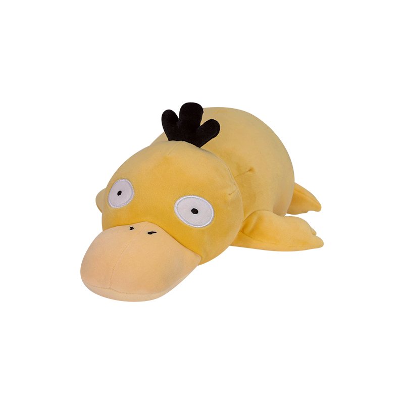 34 ซม.อะนิเมะ Pokemon Plush ของเล่น Psyduck ของเล่นตุ๊กตา Duckmole ตกแต่งห้องนุ่มยัดไส้ Plush สําหรั