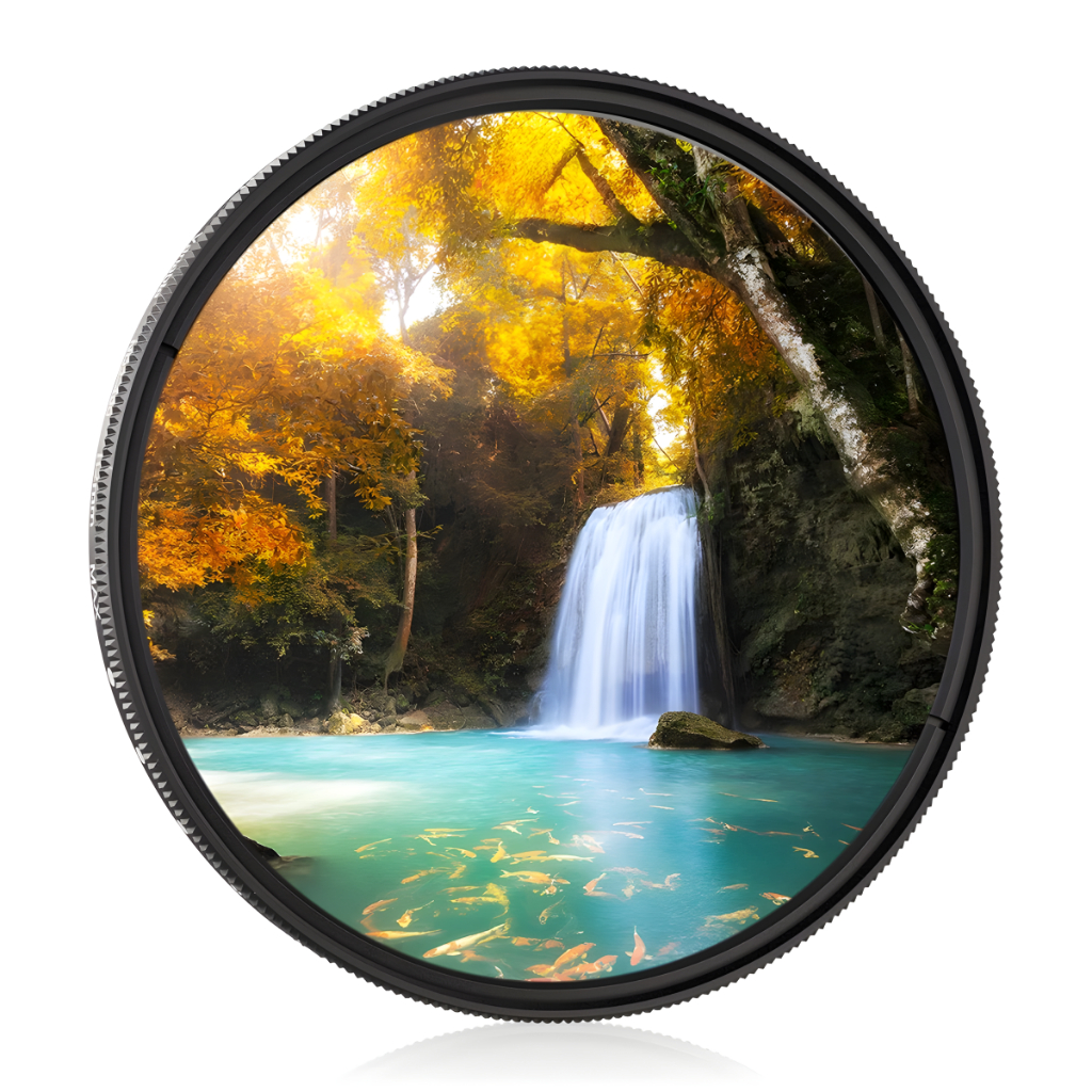 K&f Concept Nano-B ND2-ND400 Variable Neutral Density Filter สําหรับเลนส์กล้อง (37 มม. - 82 มม.)...