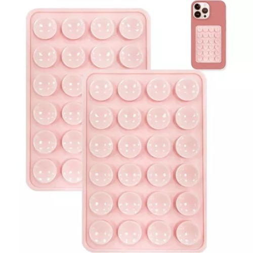 24 แคปซูลโทรศัพท ์ Sucker Fixed Pad - โทรศัพท ์ มือถือ Fixed Sucker - ที ่ วางเคสโทรศัพท ์ - กาวสํารอง , ติดผนัง - อุปกรณ ์ ติดตั ้ งถ ้ วยดูด - ซิลิโคน , กันลื ่ น , Fixing