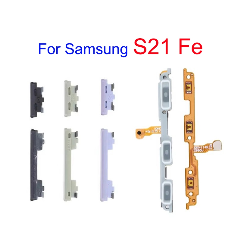 สําหรับ Samsung S21 Fe สวิทช์เปิดปิดปุ่ม Flex และ Volume Up Down ปุ่มริบบิ้น