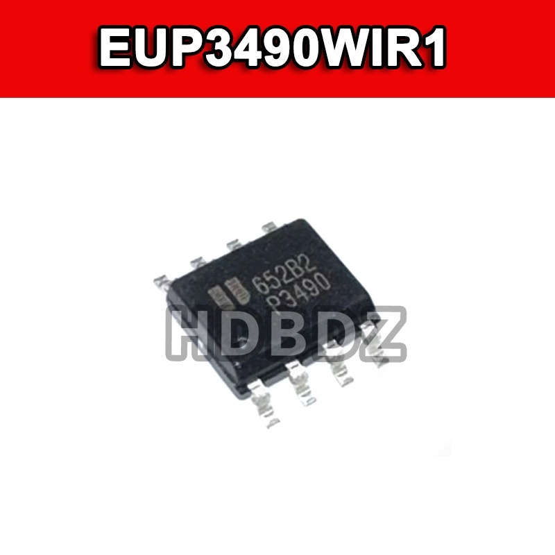 2~5pcs EUP3490WIR1 SOP-8 P3490 ชิป IC SMD