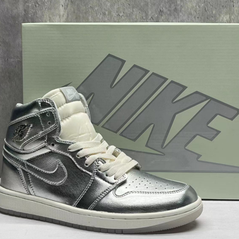 Ni KE AJ1超A金银36AJ1 Retro Satin Gym