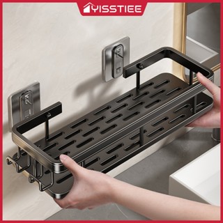 YTไม่ต้องเจาะชั้นวางในห้องน้ำ การติดตั้งสติกเกอร์จะไม่ทำให้ผ…