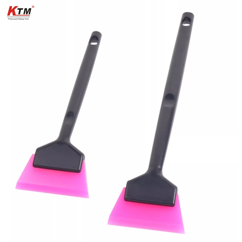 Ktm ใบมีดยาง Scraper สั้นยาวทําความสะอาด Handy Squeegee Kit ครัวเรือนล้าง Wiper รถ Window Film Tint เครื่องมือ
