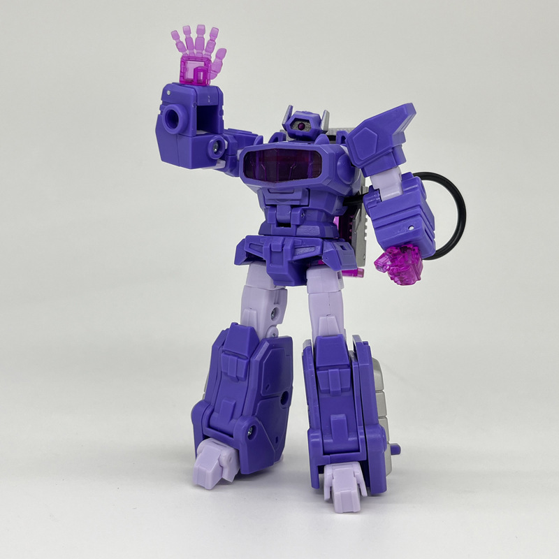 Pockettoys PT03 Shockwave Transformation ของเล่น G1 รุ่นเคลื่อนไหวหุ่นยนต์ขนาดเล็กรุ่นสําหรับเด็กวันเกิด