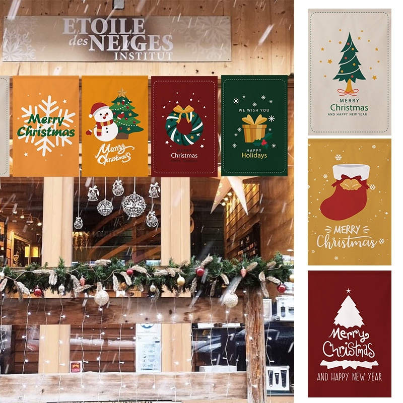 พรมแขวนผนัง ลายต้นคริสต์มาส สําหรับตกแต่งบ้าน ห้องนอน - รูปที่ 7