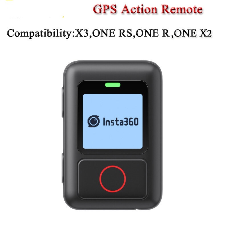 GPS Action Remote สําหรับ Insta360 X3,ONE X2 ,ONE RS,ONE R