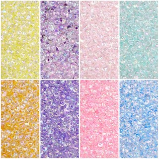 [4 มม.] Phantom Color Water Drop Bead Transparent Color Core…