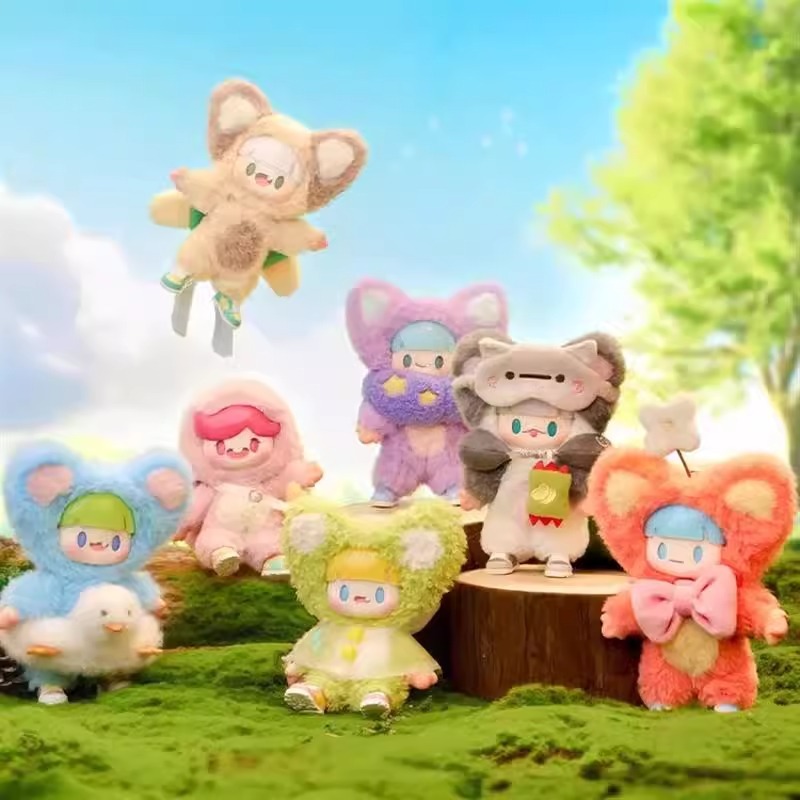 ของแท้พร้อมสต็อก แล้ว ชีวิตที่มีสีสันตุ๊กตาลึกลับกล่องของเล่นตุ๊กตารูปตุ๊กตาของขวัญจี้จี้