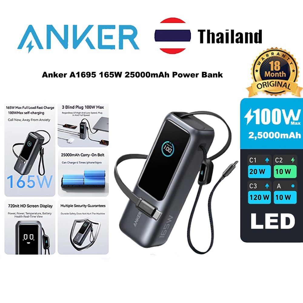 Anker 165W 25000mAh Power Bank