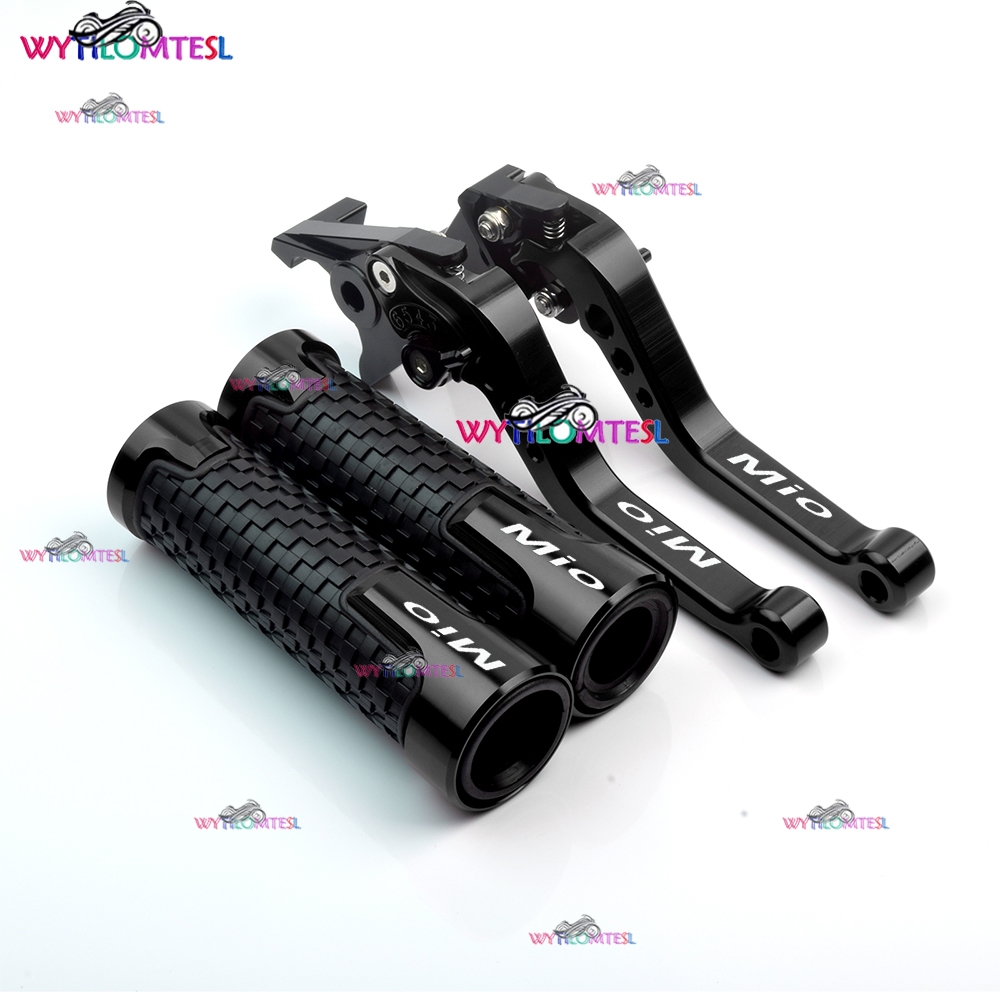 สําหรับ YAMAHA MIO 125s / MIO i 125 i /MIO Soul i115 /MIO M3 CNC อลูมิเนียมคลัทช์เบรครถจักรยานยนต์คันโยกมือจับมือจับมือจับ