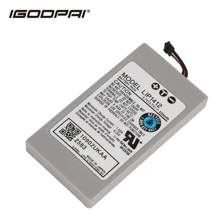คุณภาพสูง Sony PSP GO เกมคอนโซลแบตเตอรี่ LIP1412 แบตเตอรี่ 930mAh แบตเตอรี่ความจุขนาดใหญ่ อะไหล่ซ่อมเปลี่ยน