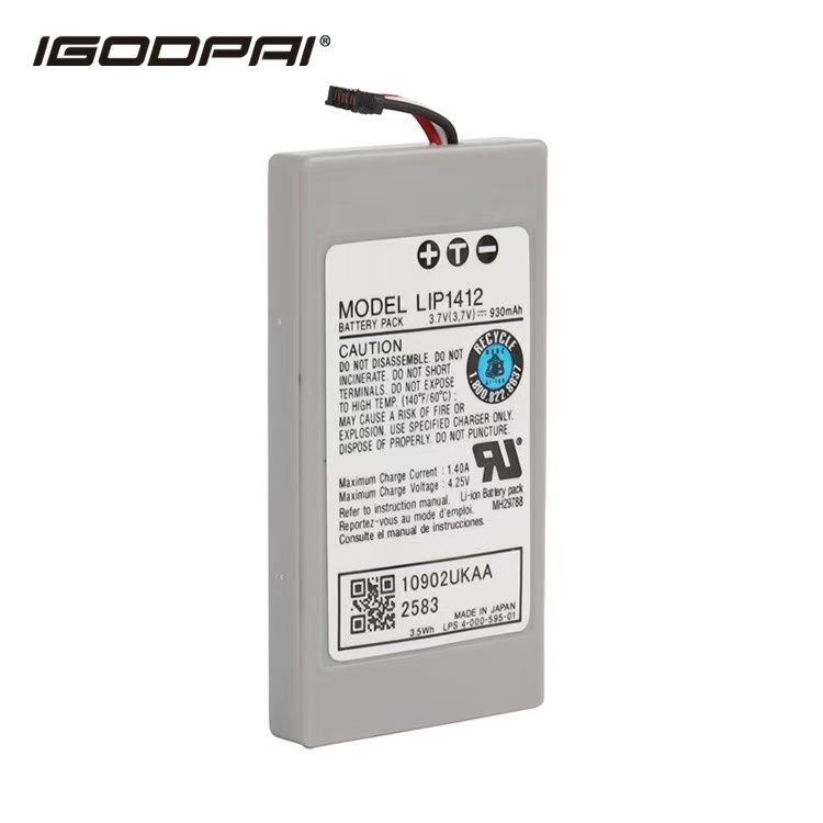 คุณภาพสูง Sony PSP GO เกมคอนโซลแบตเตอรี่ LIP1412 แบตเตอรี่ 930mAh แบตเตอรี่ความจุขนาดใหญ่ อะไหล่ซ่อมเปลี่ยน