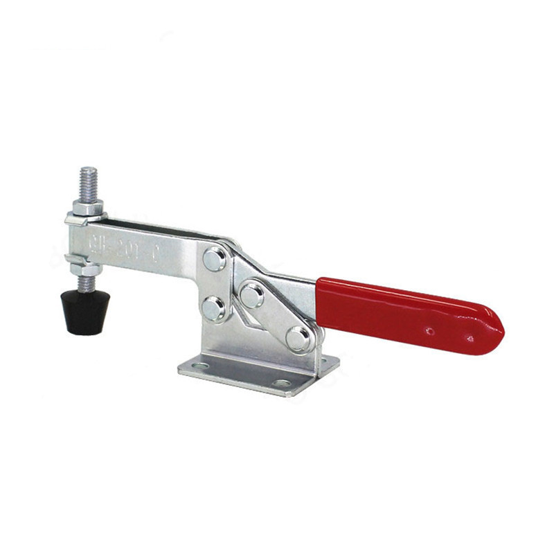 2 ชิ้น GH-201-C quick release แนวนอน handle toggle clamp CH HS 201C quick release clamp quick release clamp 201-CSS 201CSS