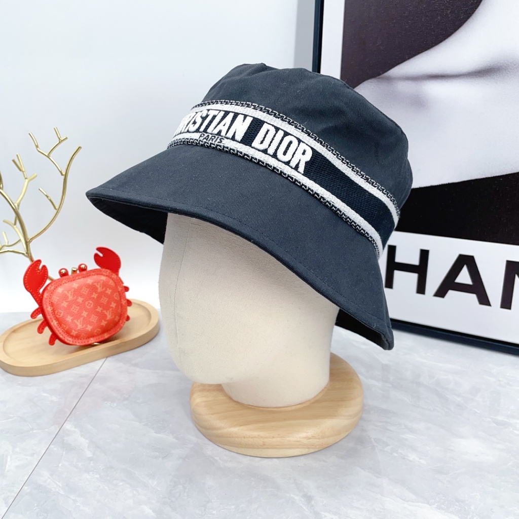 Dior Unisex Retro High Quality Bucket Hat