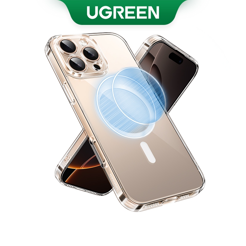 Ugreen เคสแม่เหล็กสําหรับ iPhone 16 Pro Max เคสกันกระแทกสําหรับ iPhone 16Pro Magsafe เคส TPU