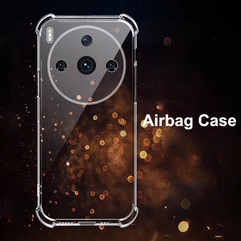 สําหรับ Nubia Z60S Pro เสริมมุม Soft TPU กันกระแทกถุงลมนิรภัยสําหรับ Nubia Z60SPro Clear สําหรับ Nub