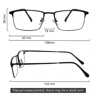 LUSEEN แว่นตา ป้องกันแสงสีฟ้า แว่นตาโฟโตโครมิก ป้องกันรังสียูวี สําหรับผู้หญิง และผู้ชาย แว่นตาแฟชั่น AG2251