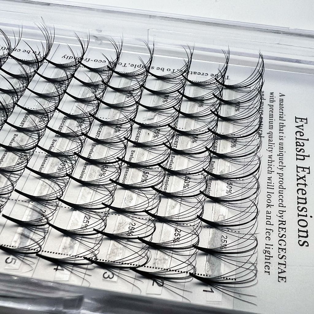 7D Fairy ขนตาปลอม 0.07mm ขนตาดอกขนาดใหญ่ - รูปที่ 6