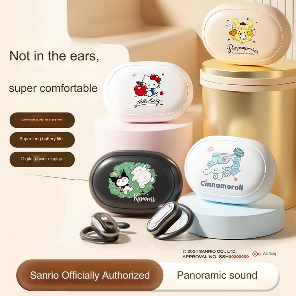 Sanrio Y29 TWS หูฟังไร้สายบลูทูธ Touch HiFi Sound ตัดเสียงรบกวน HD Calls หูฟัง