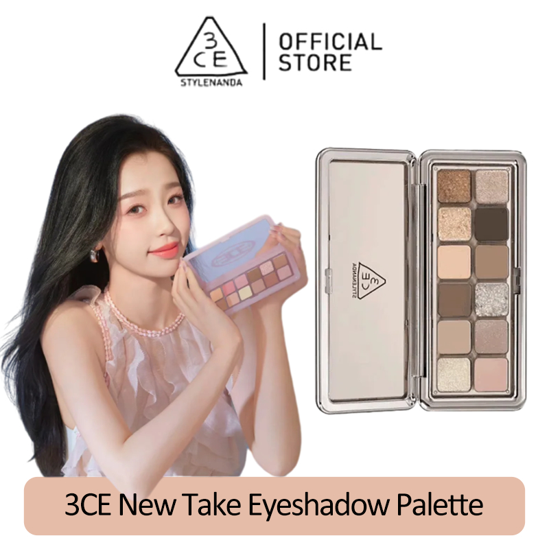 3CE New Take Eyeshadow Palette ทรีซีอี นิวเทค อาย แชโดว์ พาเลท 9.5 กรัม (อายแชโดว์)