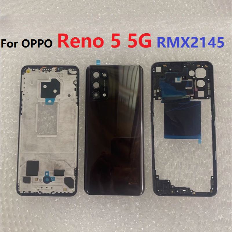 บอดี้ Body ฝาหลัง เคสกลาง สําหรับ Oppo Reno 5 5G กรอบกลาง lcd RMX2145