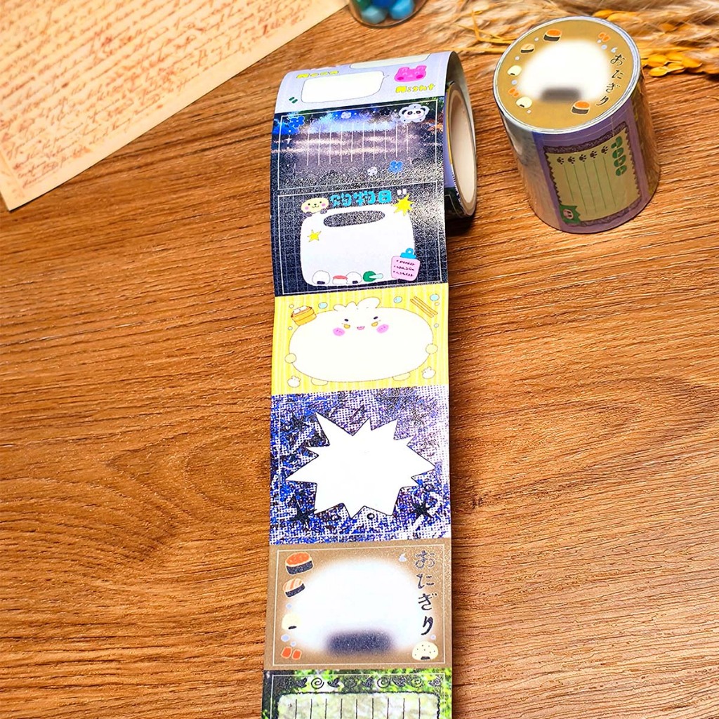 2m Writable สติกเกอร์ม้วนน่ารักคู่มือวัสดุ diy - รูปที่ 2