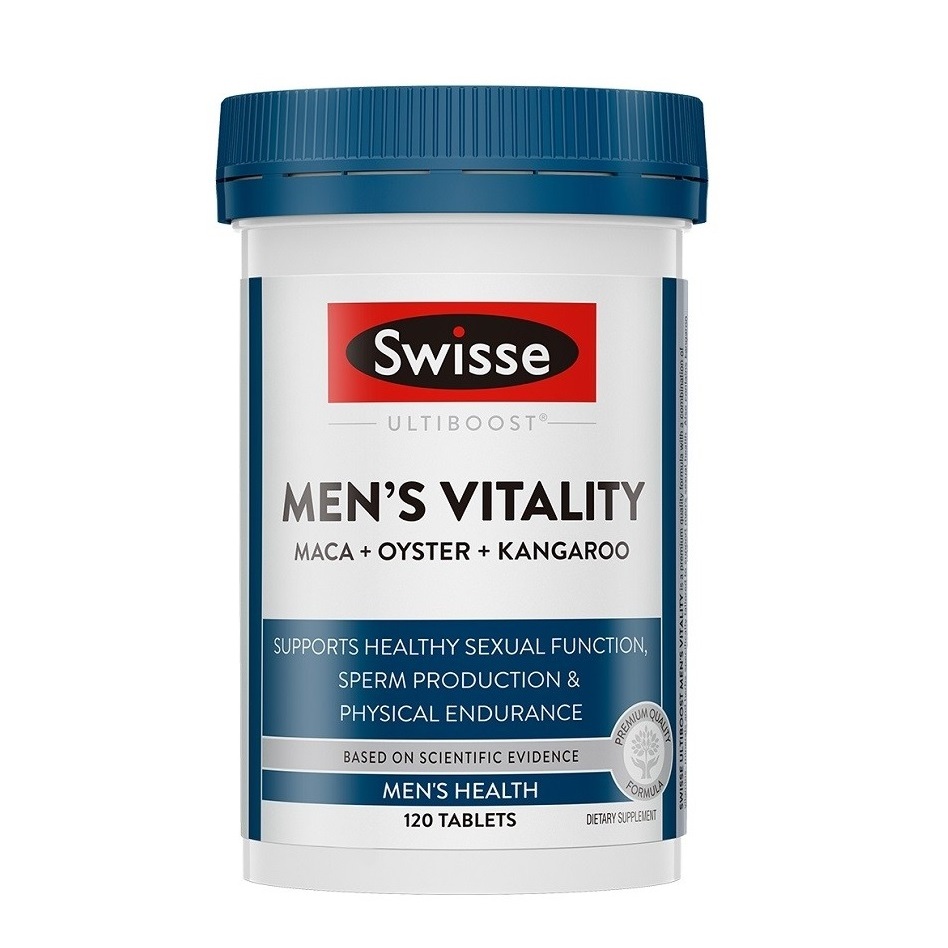 Swisse Ultiboost Mens Vitality 120 เม็ด