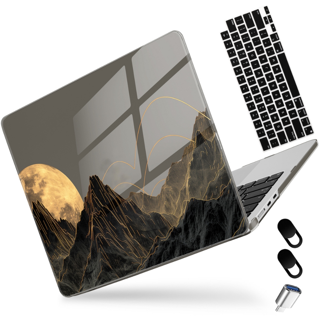 น้ําหนักเบาเป็นพิเศษกรณีแล็ปท็อปสําหรับ MacBook 2025 M4 M3 M2 M1 A3240 A3113 A2681 Pro 13 14 15 16 A3112 A3401 A3403 A3185 A3186 A3114 A2918 A2991 cover Air Pro 13 A2338 A2337