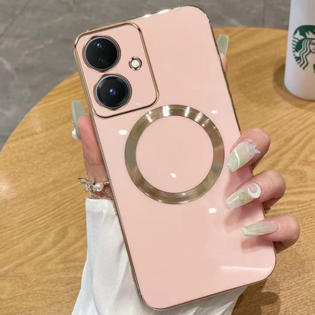 เคส for Realme Narzo 50i Narzo 50 5G Narzo 20A Narzo 10 Narzo 50A Prime Narzo ขอบตรงแม่เหล็กแม่เหล็ก