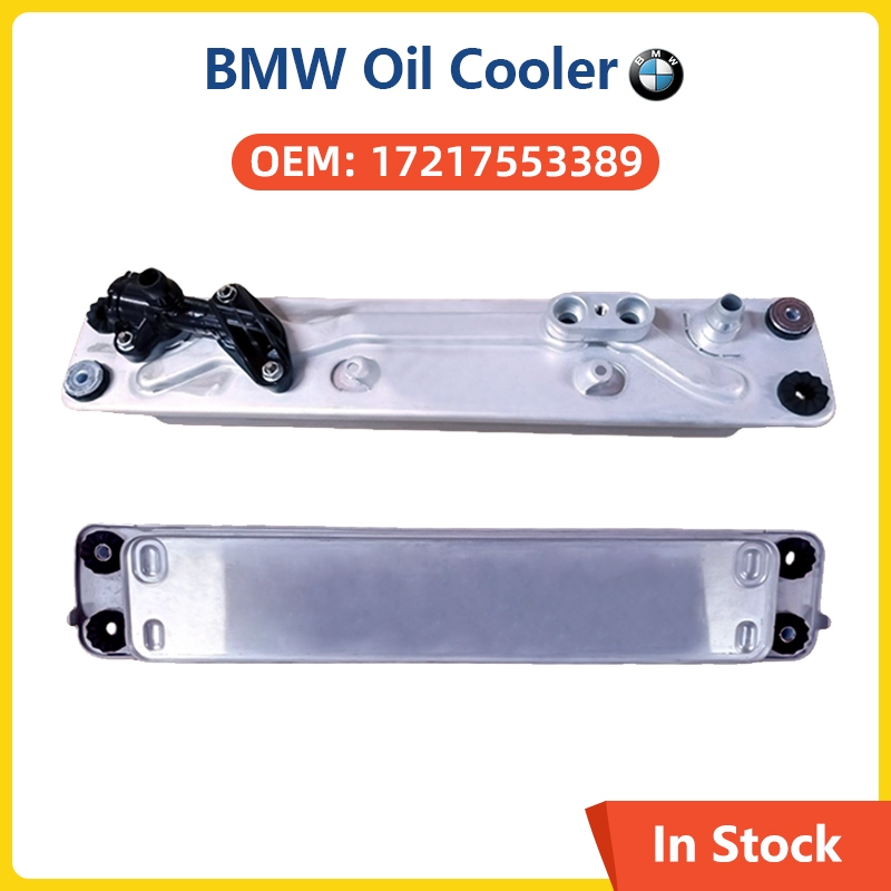 อุปกรณ์ตกแต่งรถยนต์น้ํามันคูลเลอร์แลกเปลี่ยนความร้อนสําหรับ BMW X5 E70 X6 E71 E72 N52 N54 N55 N62 N6