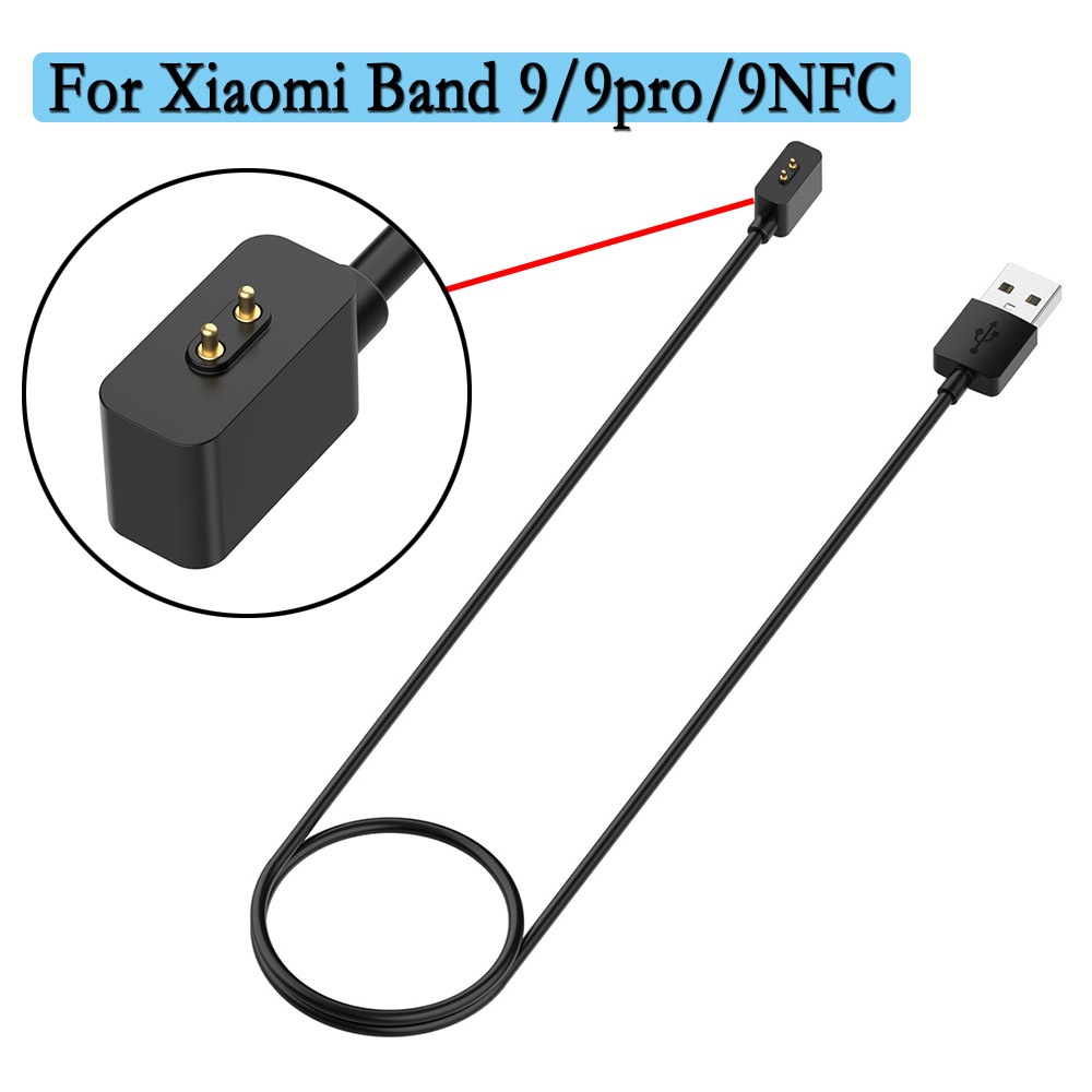 Charger สําหรับ Xiaomi Band 9 /9 pro /9NFC สาย USB ชาร์จข้อมูล Charger สมาร์ทนาฬิกาชาร์จอะแดปเตอร์อุปกรณ์เสริม