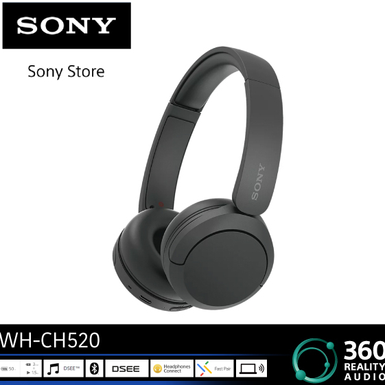 Sony WH-CH520 หูฟังไร้สาย on-ear โซนี่